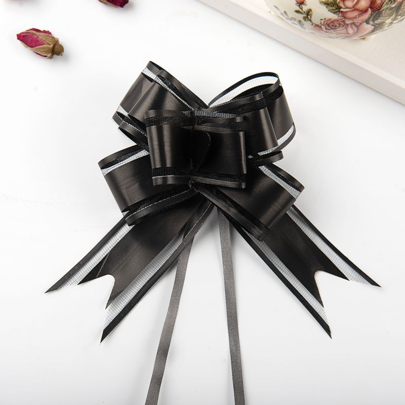 Comercio exterior transfronterizo 30 de tamaño mediano natural elegante hilo de nieve arco flor tirada a mano regalo de Navidad embalaje de flores Flor de tirón