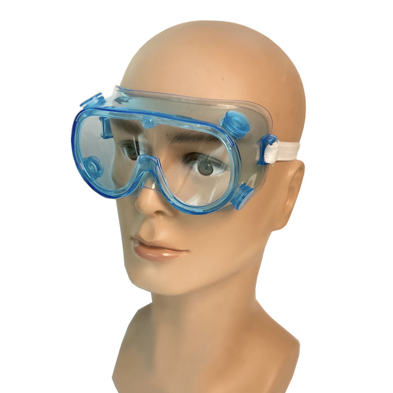 儿童防护眼罩防护镜木工手工作业防飞溅防雾抗冲击PC镜片柔软镜框