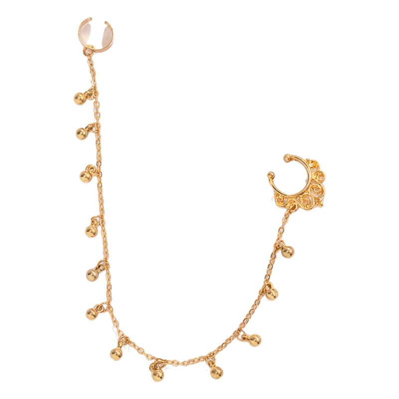 Европейские и американские трансграничные украшения в этническом стиле звезда Луна кисточка без перфорации шпилька для носа украшение для носа сладкий крутой Шпилька Для Пирсинга Ушей кольцо в носу