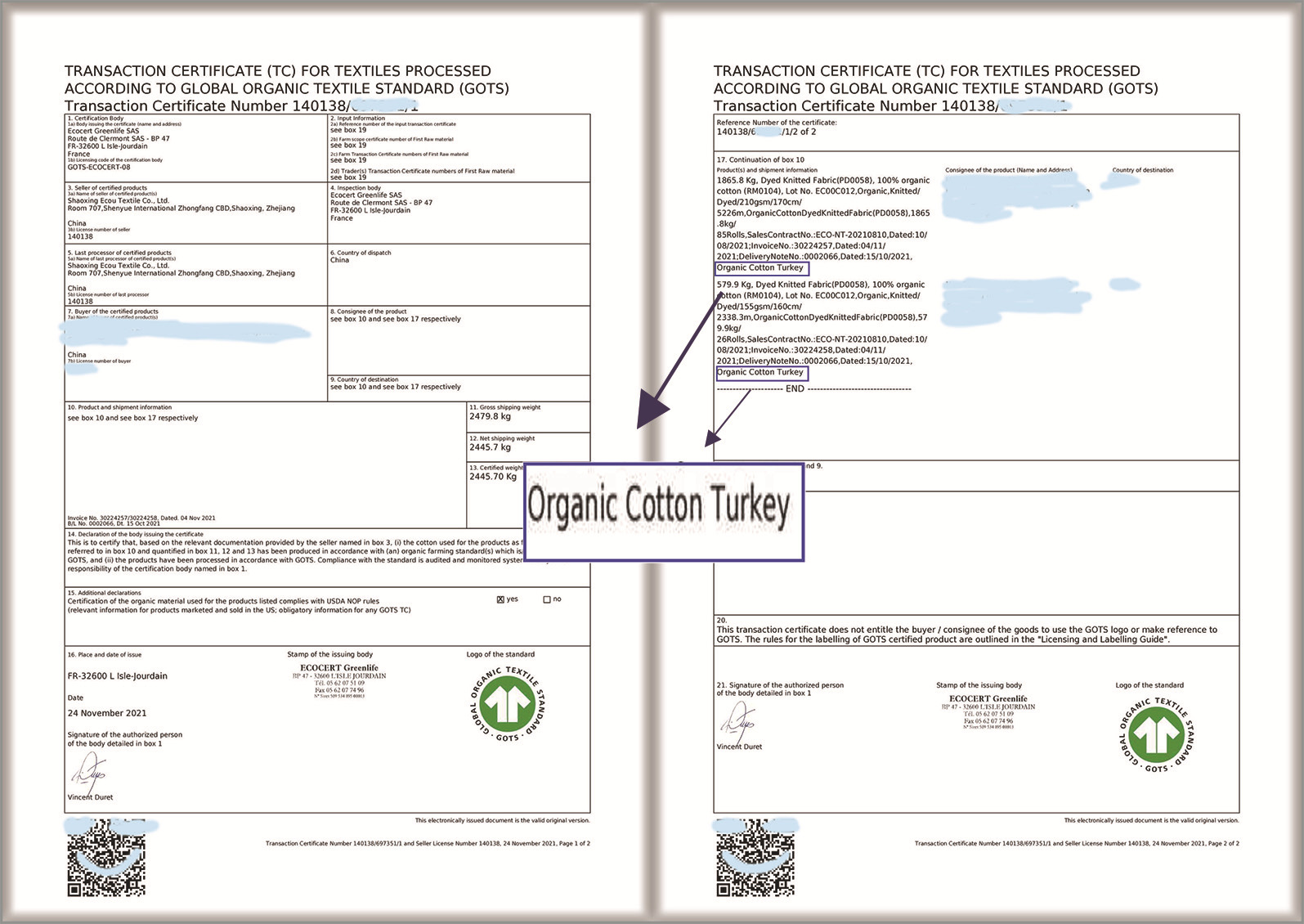 GOTS 认证有机棉进口棉华夫格40s 40s-阿里巴巴