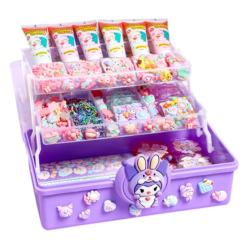 Набор для самостоятельного приготовления еды Guka: специальная круглая тарелка, милый органайзер для хранения, ручная работа, коробка для хранения DIY