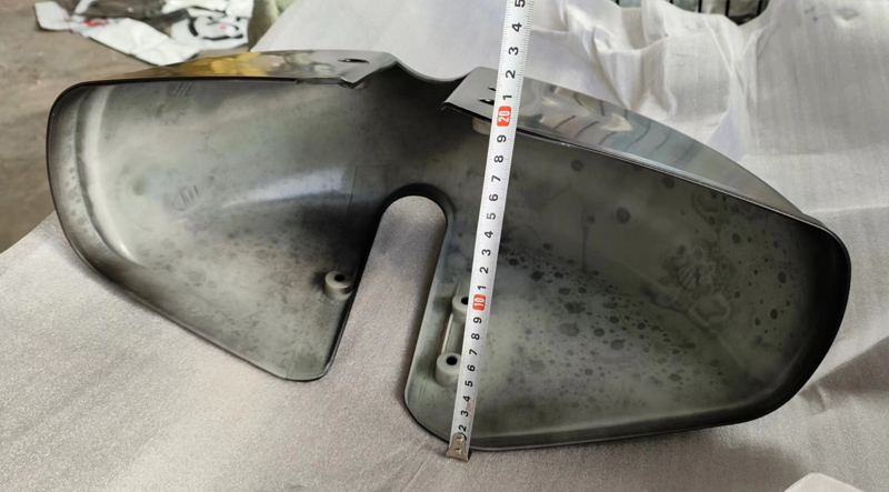 Electric tricycle front mudguard water-blocking plate 8inch 10inch mud tile rim guard waterproof cover front sandboard