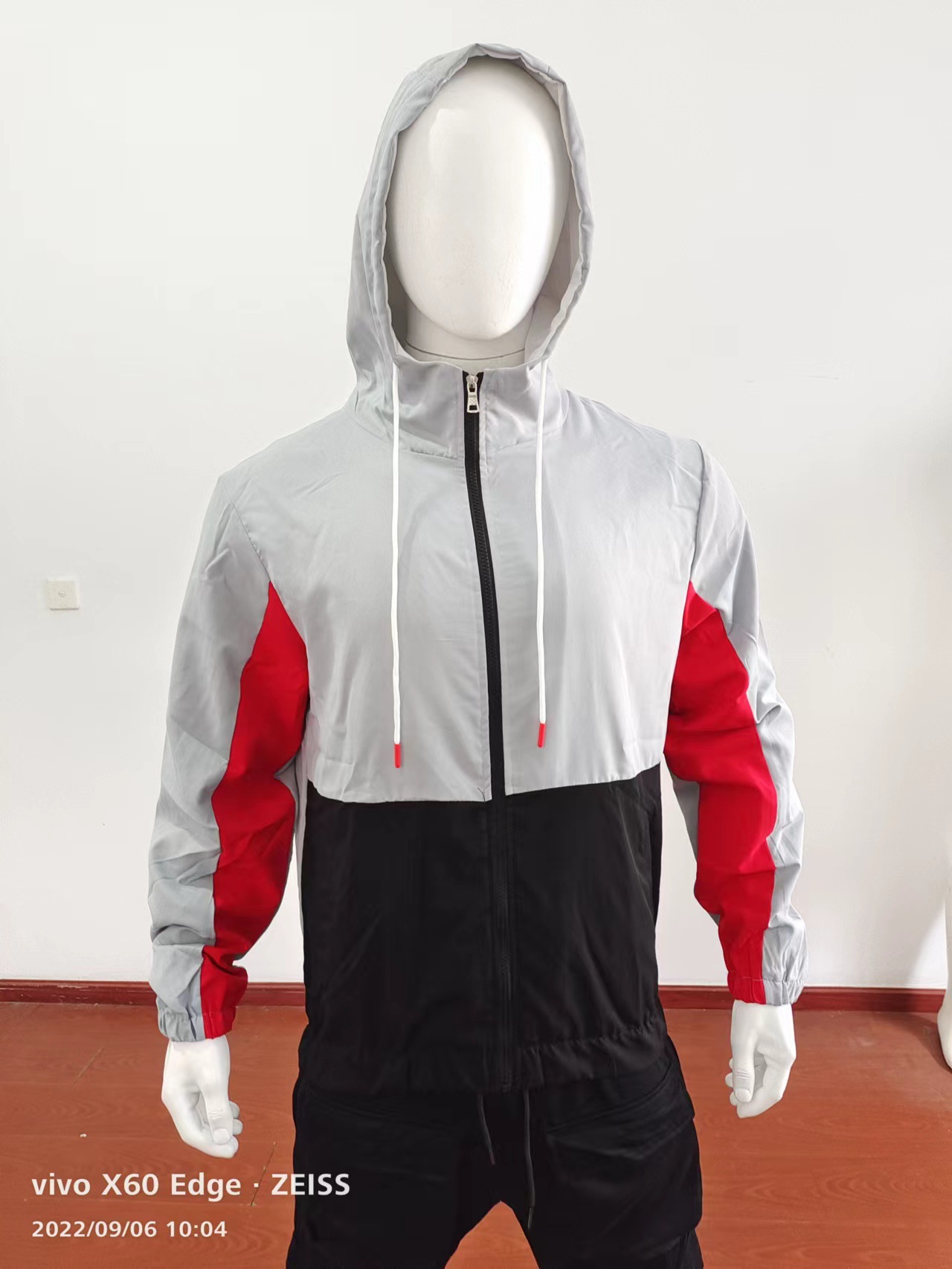 Men's loose hooded zippered shirt, double layered long sleeved autumn/winter casual jacket, men's jacket_voghion.com