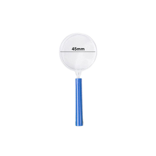 Acrylic handheld magnifying glass
