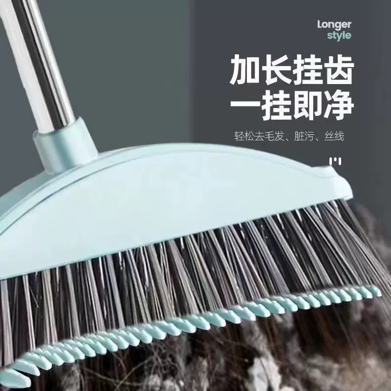 厂家批发扫把簸箕三件套可旋转刮水器单个扫把簸箕套装批发零售