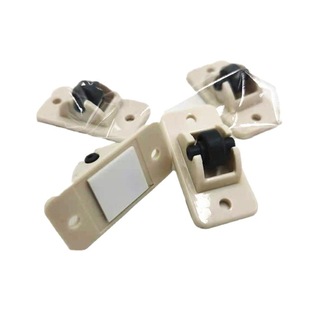 Cross-border source adhesive type one-way movable wheel household plastic adhesive wheel detachable roller