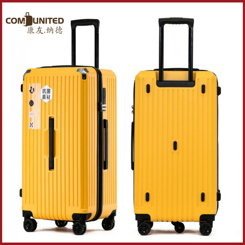 Luggage for international travel with pull handle, 32 inches, suitable for women students, with reinforced sports style and combination lock