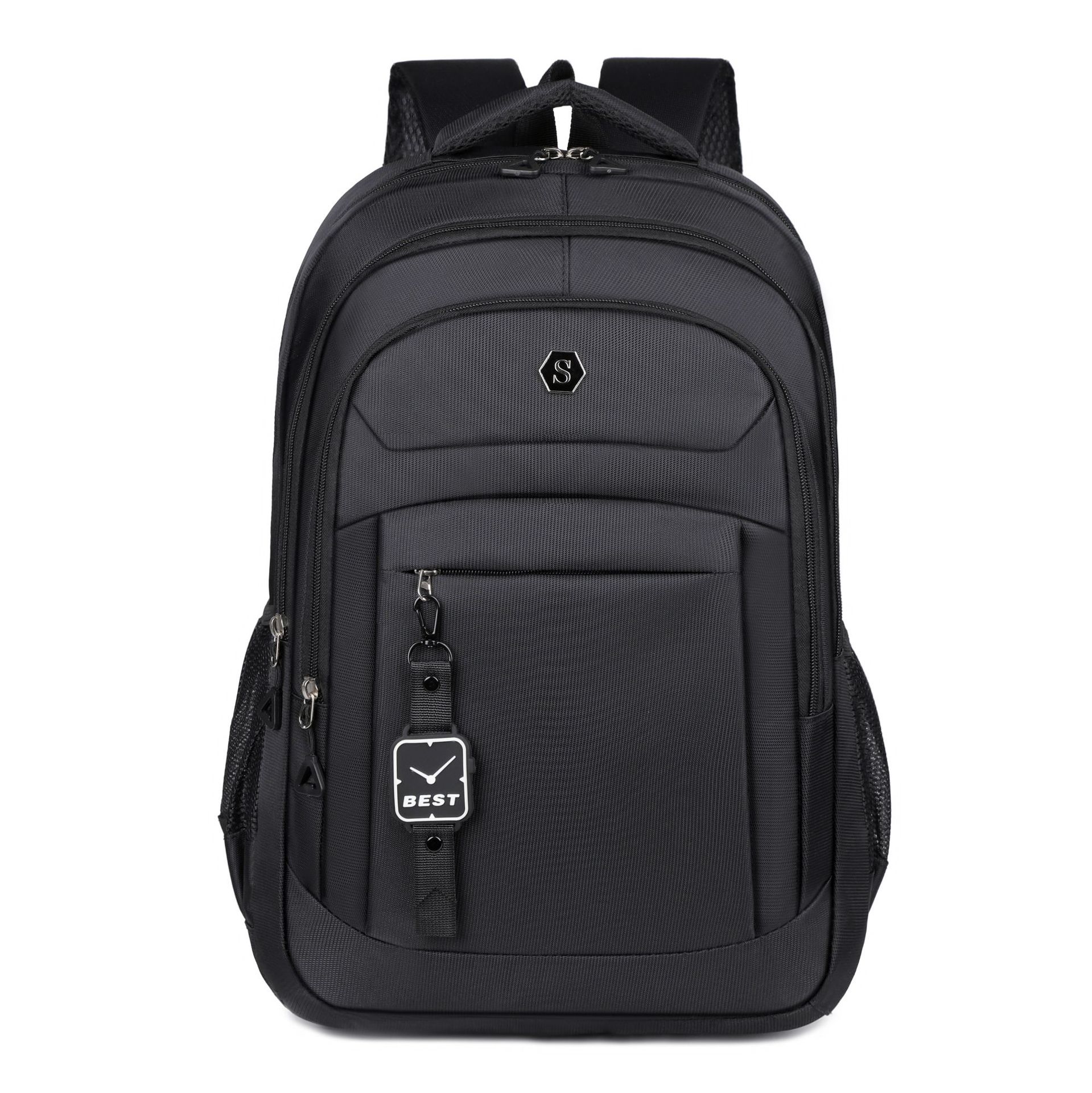 Mochila de gran capacidad Bolso multicompartimento para hombre Mochila deportiva Bolso de computadora para estudiantes universitarios Bolso de viaje con barra de tracción colgante