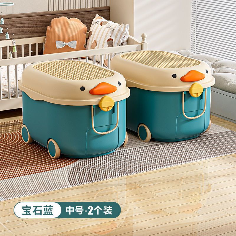 사파이어 블루 [중형] 길이 37 폭 24 높이 21cm - 2개 팩 [가성비]