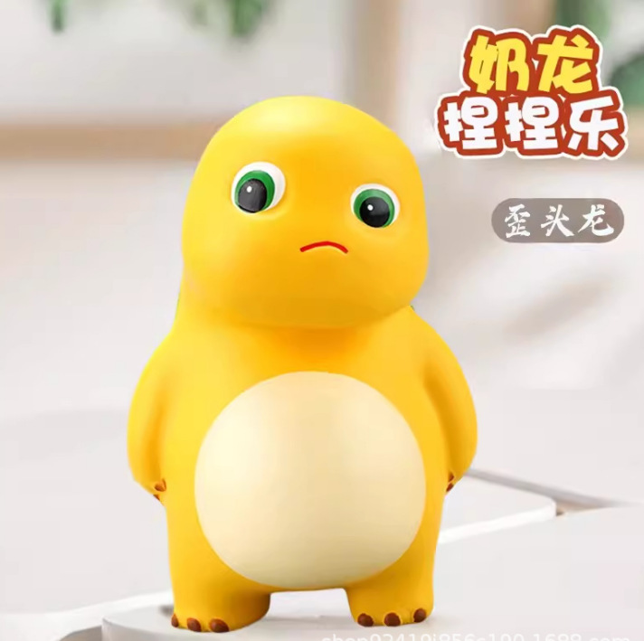 8cm 작은 용 혼합 머리