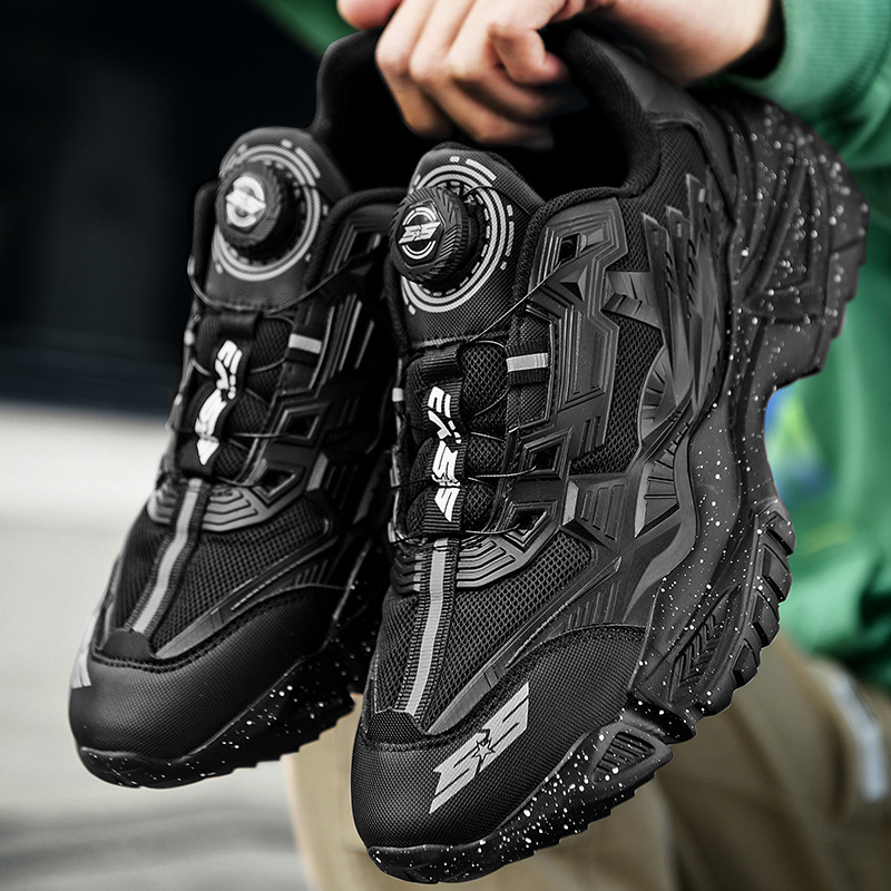 Men's Sneakers 2026 Rotating Buckle Foreign Trade Large Size Dad Shoes Couple Running Shoes Men's Shoes Wholesale