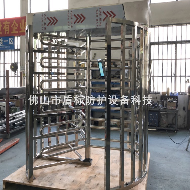 火车站人员单限旋转门不锈钢道闸门 全高止逆单项门 智能刷卡门禁