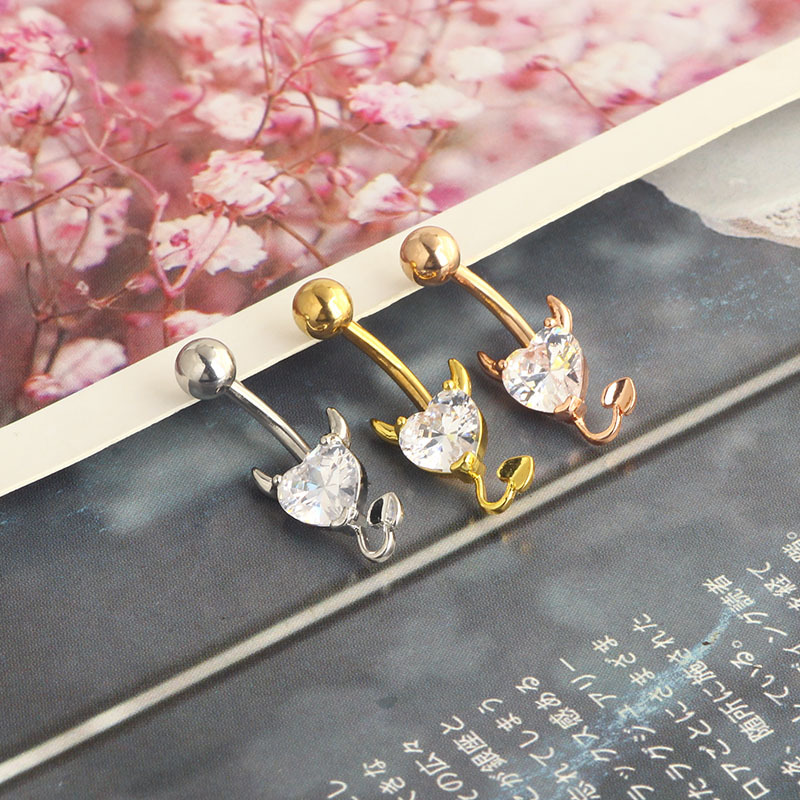 Labret piercing jewelry detail image