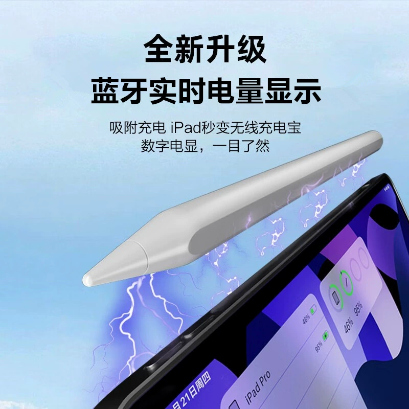 Подходит для второго поколения iPad с магнитной всасывающейся емкостью Apple capacitive ручка Apple Pencil рисование handwritten touch -off