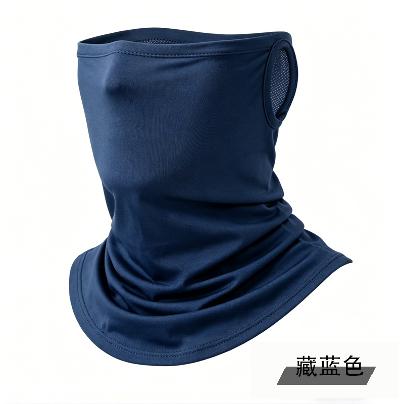 Máscara de ciclismo solar para hombres al aire libre respirado collar de cuello de verano collar de cuello para hombres colgar orejas toallas de camuflaje colgar orejas