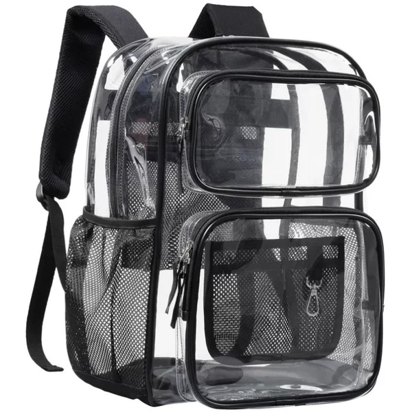 In Stock on Amazon: New Large Transparent Backpack, Heavy-Duty Pvc Transparent Backpack Suitable for College and Work