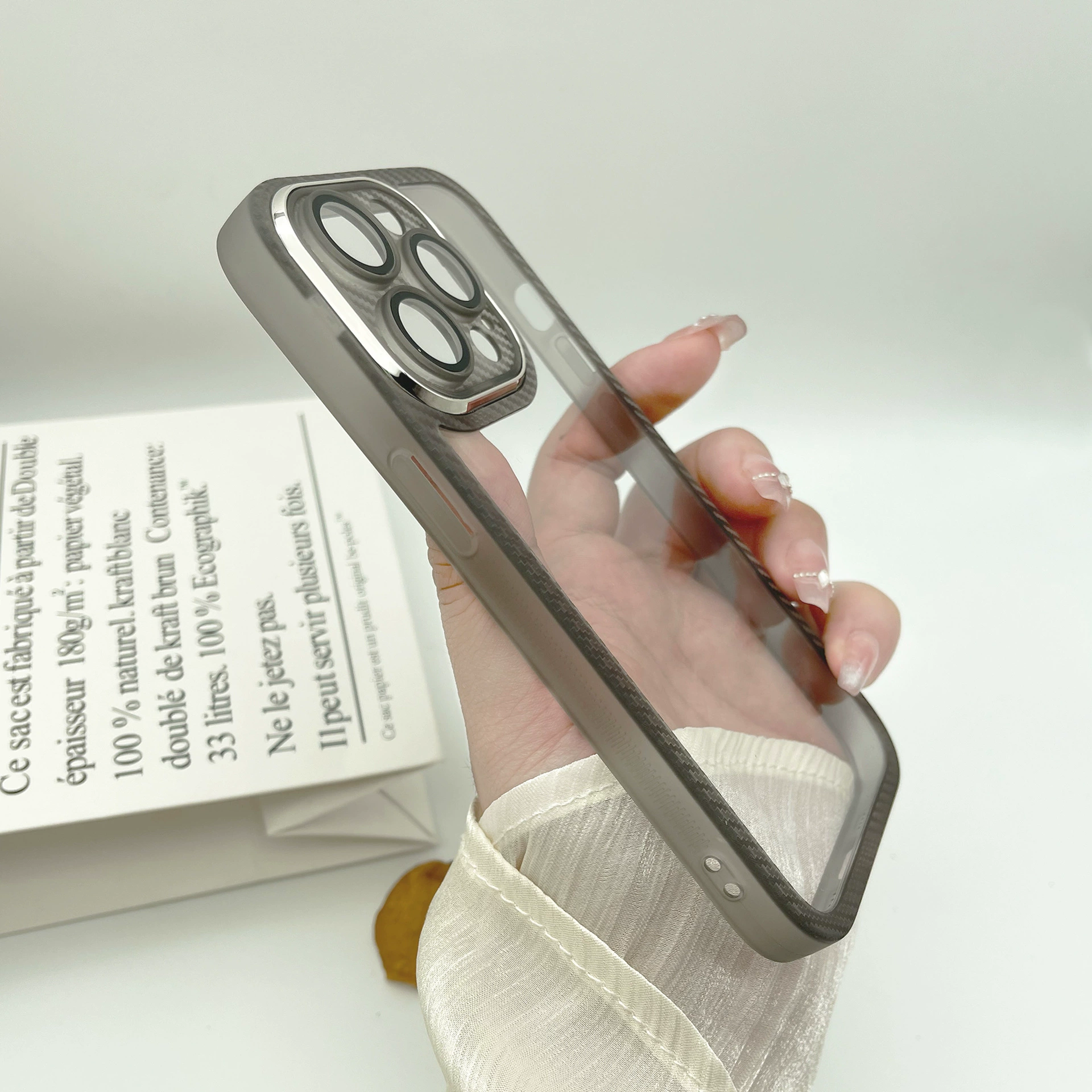 Apple, совместимый противоскользящий объектив, защитный чехол 2 в 1
