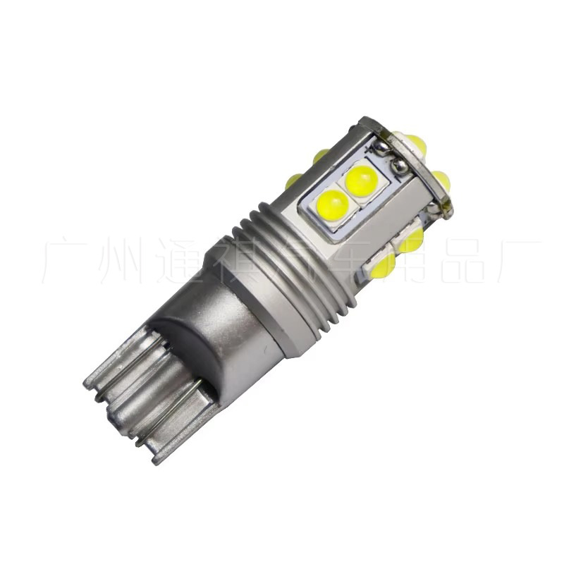 Cross-Border New High-Brightness Automotive Led Light T10 3030 11-Light Decoding Width Indicator Bulb Turn Signal Tail Light Reading Light