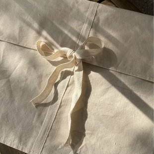 Spot Cotton and Linen DIY Men's and Women's Clothing Niche Pastoral Style Clothing Packaging Bags