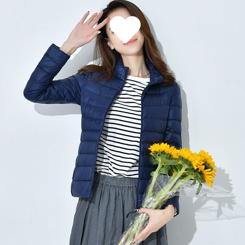 네이비 블루(스탠드 칼라)