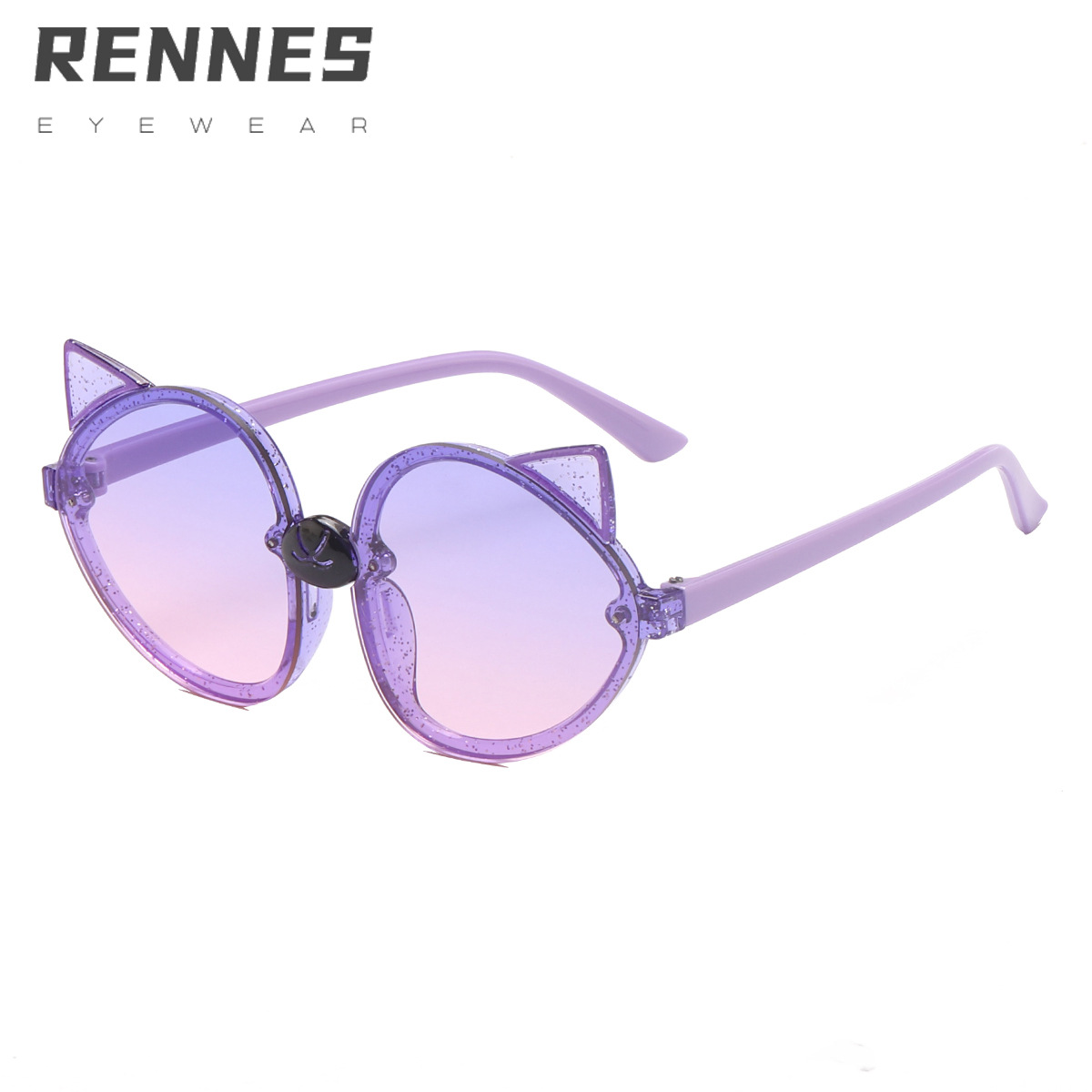 2022 nuevas gafas de sol de dibujos animados lindo zorro gafas de sol para niños océano pieza moda gafas de sol para niños 61038