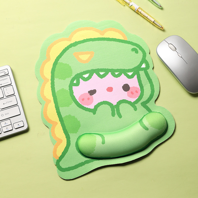 Alfombrillas de ratón transfronterizas, divertidas y variadas, reposamuñecas, alfombrillas de ratón de alta calidad con formas especiales, alfombrillas de ratón de dibujos animados para hombres y mujeres