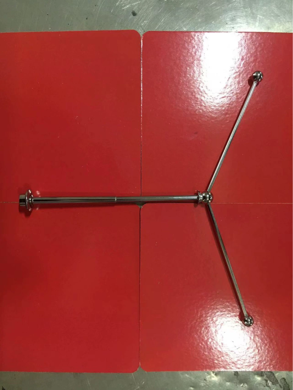 Wdabuyou автомобильный красный флагшток аксессуары телескопический полюс Хрустальный флагшток