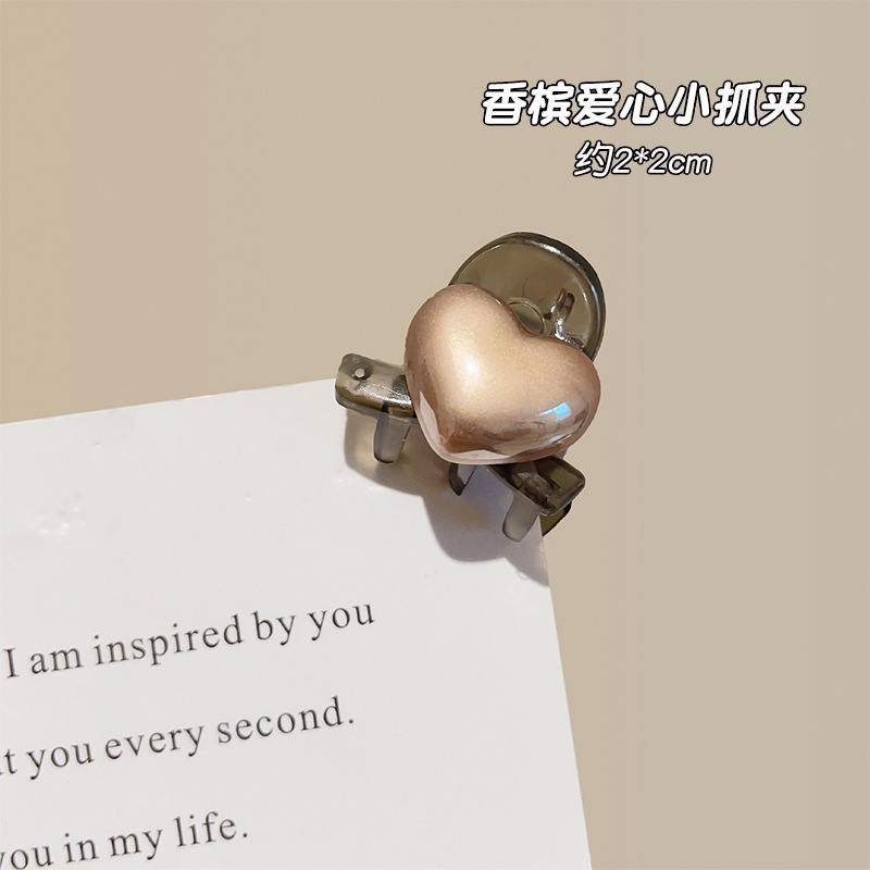 小号抓夹女高级感2025新款公主发夹前额刘海夹侧边碎发夹头饰发饰|undefined