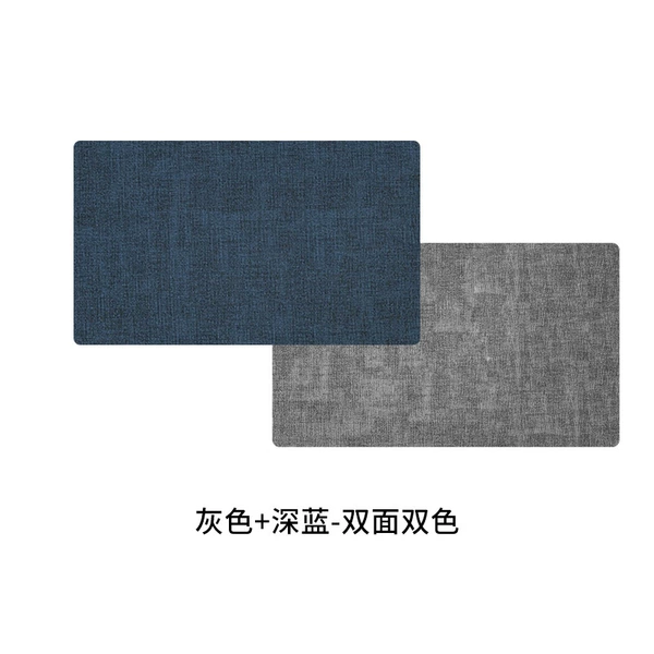 Blue, double-sided, two-color