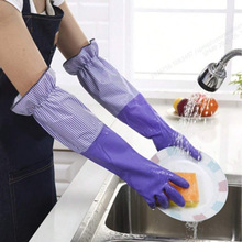 K 93360 Fleece Lined Rubber Gloves ���޼Ӻ�ϴ�����׿羳