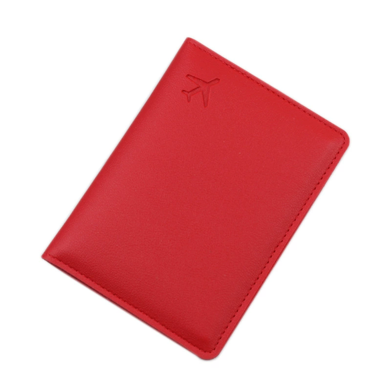 Thin passport case for traveling, handheld passport bag, protective case, simple and elegant design