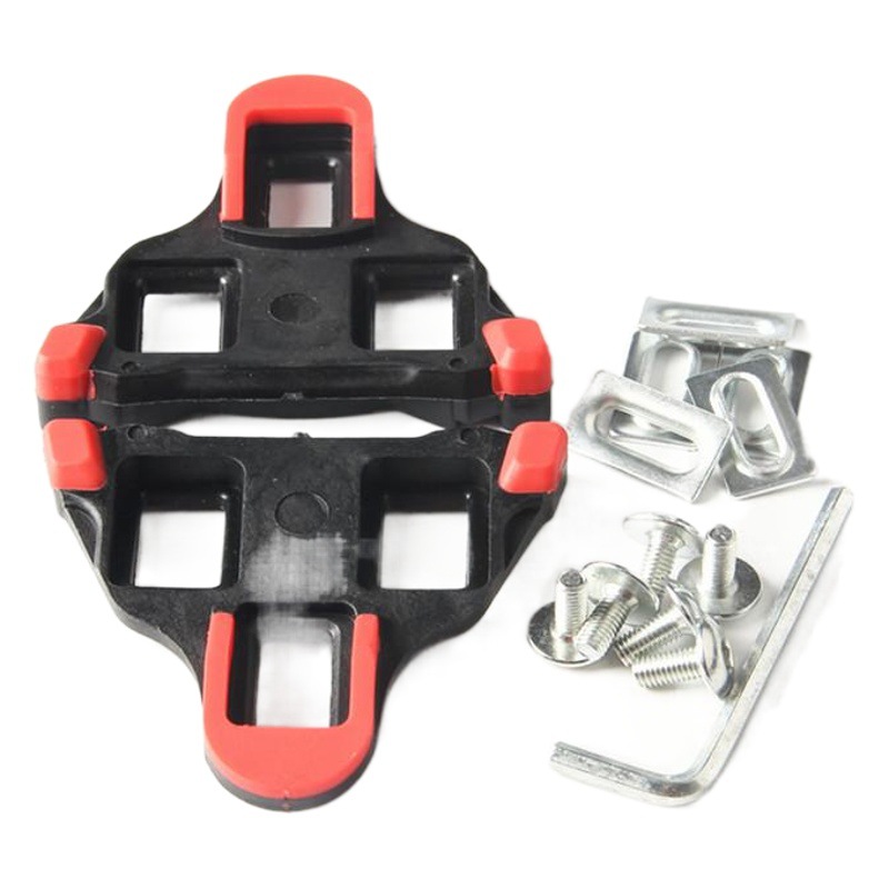 TB-011 conjunto de férulas | Zapatos de bicicleta de carretera equipo de equitación especial color rojo y amarillo opcional 6 grados