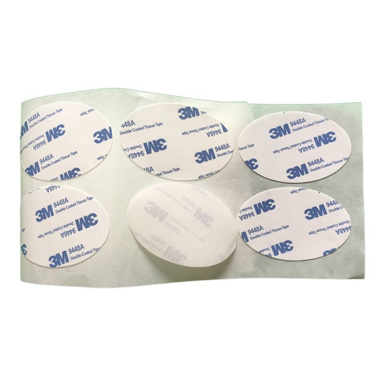 厂家1mm泡棉胶 无痕强力9080双面胶贴  好撕拿圆形双面胶薄贴纸