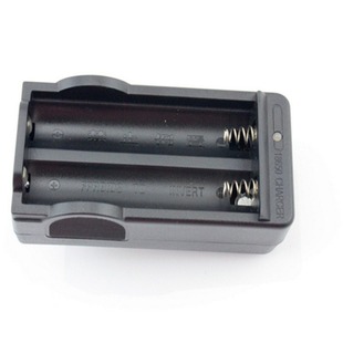 Lithium battery charger 18650 charger dual slot 18650 dual charge 4.2v3.7V smart seat charge dual row