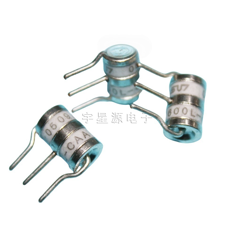 陶瓷 放电管 防雷管 3R350 350V 10KA 20KA 3脚 直插 气体
