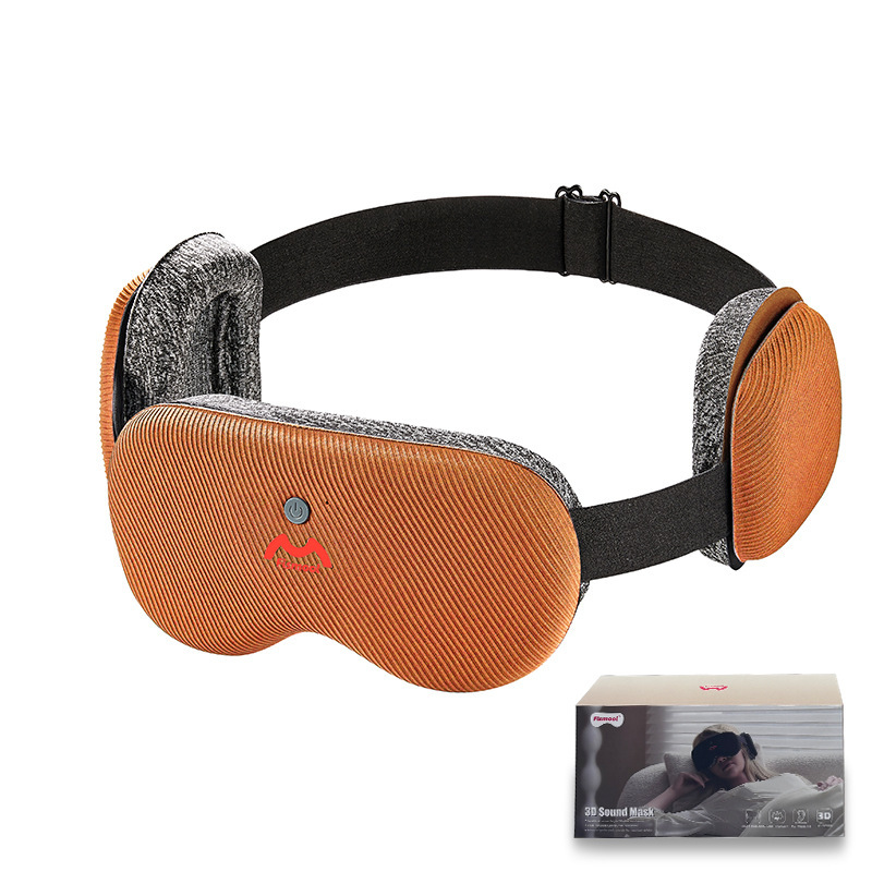 新品スマートアイマスクホワイトノイズ睡眠ワイヤレスブルートゥース音楽アイマスク3D立体遮光USB充电アイマスク|undefined
