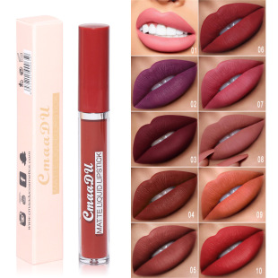 Pay Attention to View! Link Disclaimer-Foreign Trade Exclusive: Cmaadu 10-Color Matte Lipstick Lip Gloss