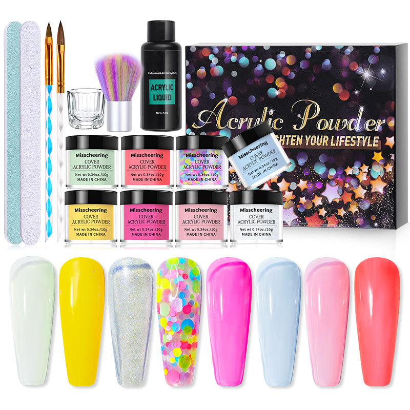 Décontractée Multicolore Plastique Accessoires Pour Ongles 1 Jeu display picture 1