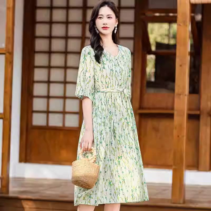 Elegant fashionable dress