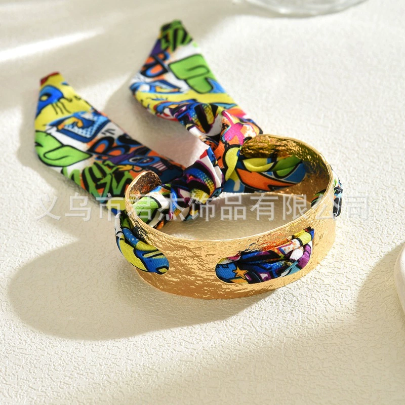 Retro beach golden fashionable women's bracelet, design jewelry, trend of season
