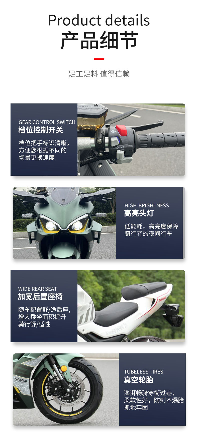 Cross-Border Export of Kazakhstan Dk400 Motorcycle Single Swingarm Motorcycle Sports Bike Dual-Cylinder Water-Cooled Motorcycle