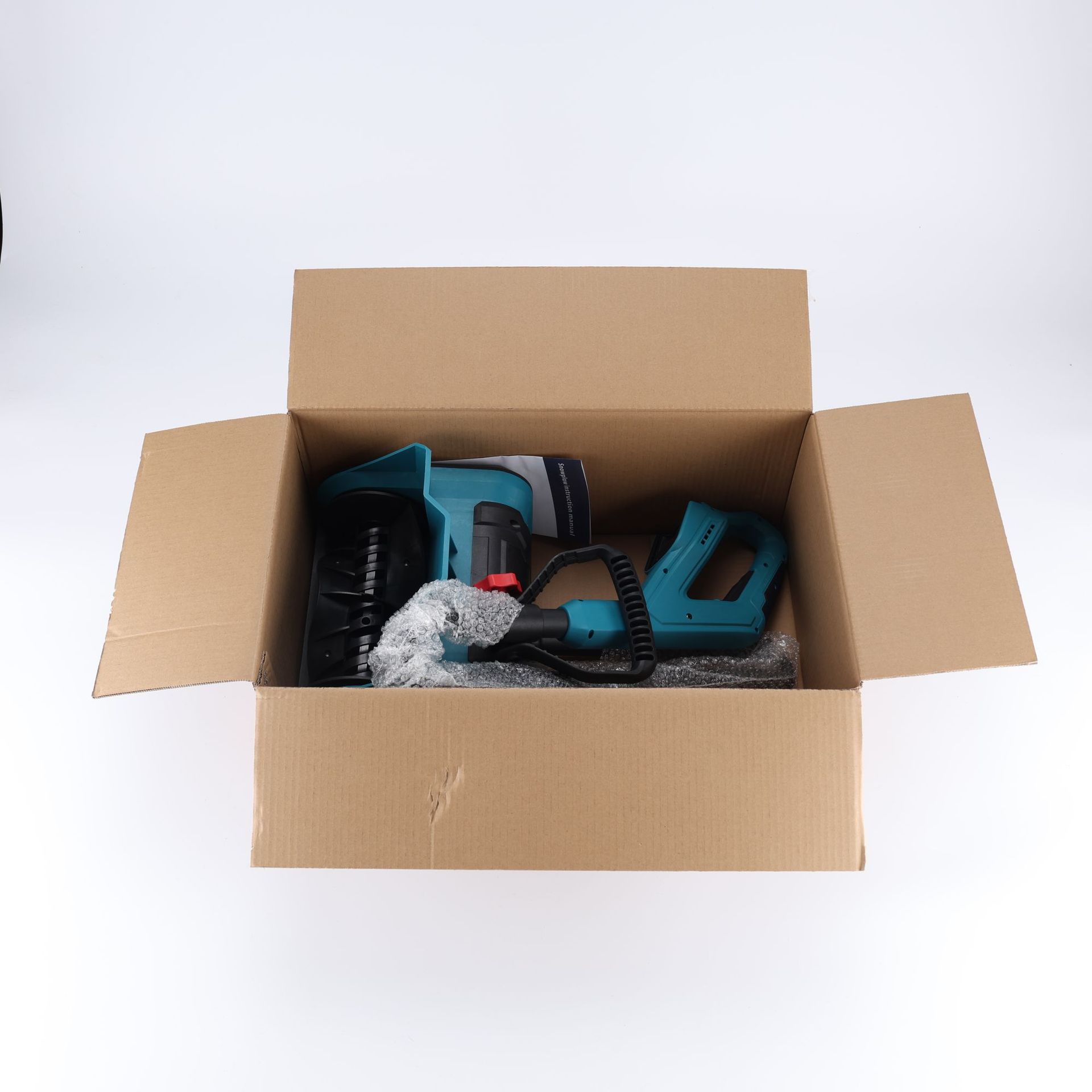 Transfronterizo litio eléctrico plegable pala de nieve tipo empuje manual barredora de nieve eléctrica de alta potencia máquina de remoción de nieve doméstica multifuncional