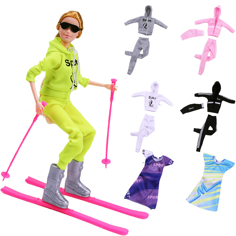 30cm toy doll men's and women's sportswear clothes skirt suit accessories accessories accessories a variety of optional