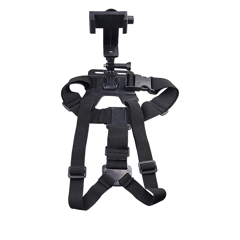 Teléfono móvil al aire libre tira brazo Gopro primera persona cinturón de pecho desmontaje rápido cinturón de pecho de bicicleta cámara deportiva
