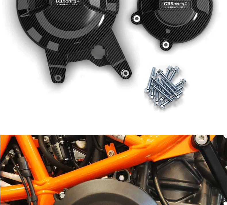 Suitable for Ktm 690 Duke /Enduro R /Smc 08-21 Engine Anti-Fall Protective Cover Anti-Fall Edge