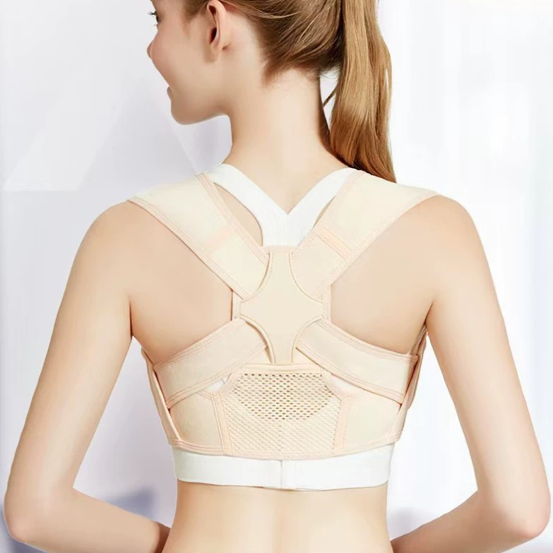 [Готовый оптовый склад] Невидимый корректор спины, пояс для коррекции осанки унисекс, дышащий артефакт против горбатости для студентов