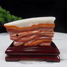 肉石摆件 广西猪肉石 自然石  原石摆件  富贵石 天然石送底