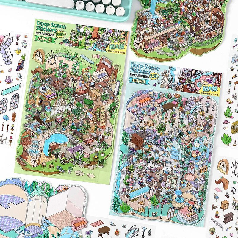 Infeel.Me My Little House Series 5: 3D Landscape Stickers, Stress Relief Toy, Full Positioning Stickers Infeel.Me My Little House Series 5: 3D Landscape Stickers, Stress Relief Toy, Full Positioning Stickers