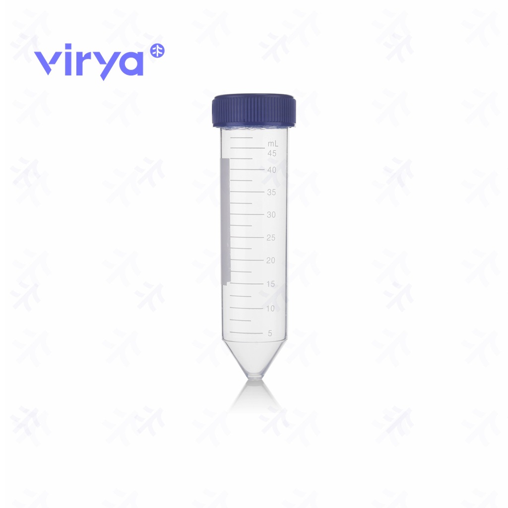 virya50ml离心管 用于实验室较大体积样品保存等3115001旋盖锥底