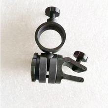 7620防爆手电筒夹消防头盔灯支架万向不锈钢卡扣安全帽侧灯夹子